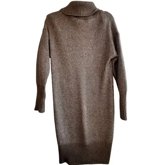 Cupcakes & Cashmere Ribbed Knit Sweater Dress Size Medium - Picture 9 of 9